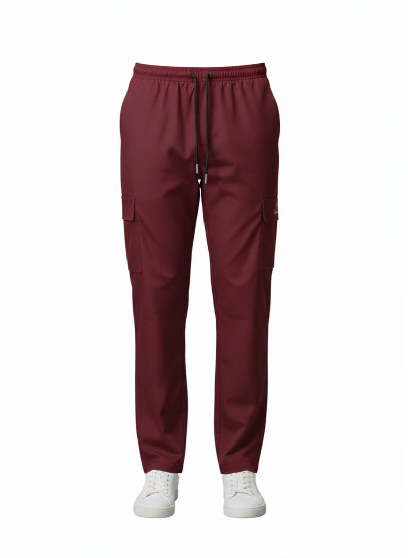 سبال بنطال رياضي للجنسين من SPALL – بنطال جوجرز رياضي فاخر للرجال والنساء، مريح للتدريب والتمارين، أسود أزرق خمري، المقاسات M L XL - Image 1